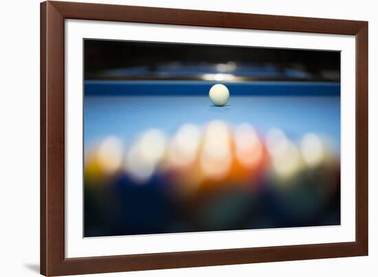 Billiard Game-Andria Patino-Framed Photographic Print