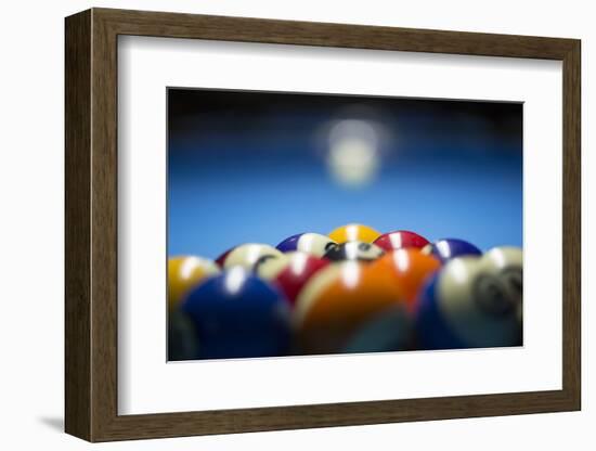 Billiard Game-Andria Patino-Framed Photographic Print