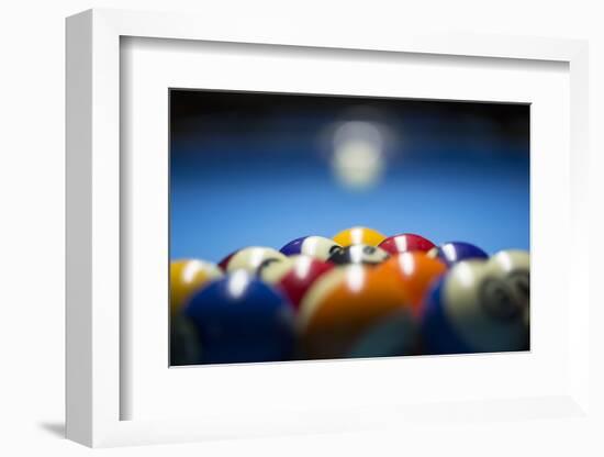Billiard Game-Andria Patino-Framed Photographic Print