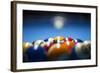 Billiard Game-Andria Patino-Framed Photographic Print