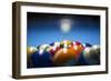 Billiard Game-Andria Patino-Framed Photographic Print