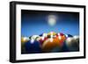 Billiard Game-Andria Patino-Framed Photographic Print