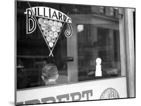 Billiard Hall, Greensboro, North Carolina, c.1938-John Vachon-Mounted Photo