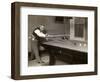 Billiard Player, c1907-null-Framed Giclee Print