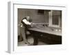 Billiard Player, c1907-null-Framed Giclee Print