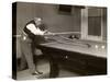 Billiard Player, c1907-null-Stretched Canvas