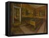 Billiard Room at Ménil-Hubert, 1892-Edgar Degas-Framed Stretched Canvas