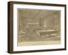 Billiard Room, Chateau De Meillant, Near Bourges, France-null-Framed Giclee Print