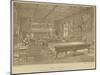 Billiard Room, Chateau De Meillant, Near Bourges, France-null-Mounted Giclee Print