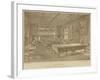 Billiard Room, Chateau De Meillant, Near Bourges, France-null-Framed Giclee Print