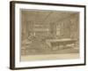 Billiard Room, Chateau De Meillant, Near Bourges, France-null-Framed Giclee Print