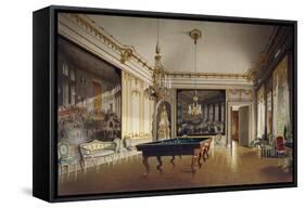 Billiard Room in the Imperial Apartments-null-Framed Stretched Canvas