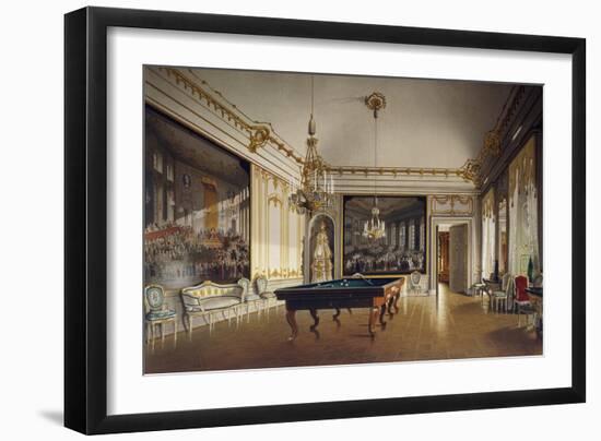 Billiard Room in the Imperial Apartments-null-Framed Premium Giclee Print