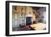 Billiard Room with Hunting Trophy, Chateau of Fayrac, Castelnaud-La-Chapelle, Aquitaine, France-null-Framed Premium Photographic Print