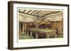Billiard Room-null-Framed Giclee Print