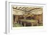 Billiard Room-null-Framed Giclee Print