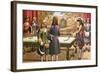 Billiards, as Played by Louis Xiv at Versailles-Pat Nicolle-Framed Giclee Print