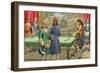 Billiards, as Played by Louis XIV at Versailles-Pat Nicolle-Framed Giclee Print