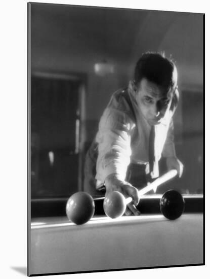 Billiards Player 1930S-null-Mounted Photographic Print