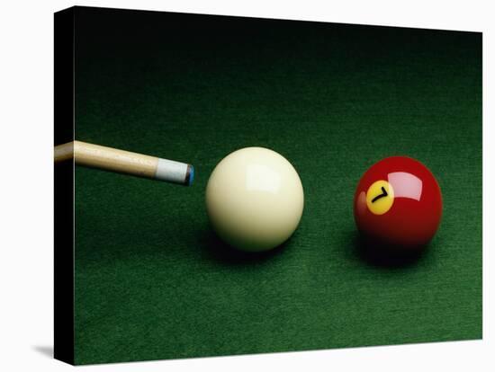 Billiards Still Life-null-Stretched Canvas