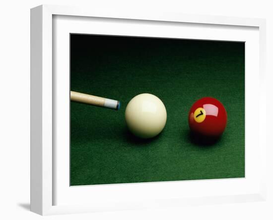 Billiards Still Life-null-Framed Photographic Print