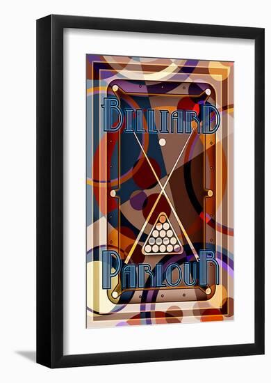 Billiards-null-Framed Giclee Print