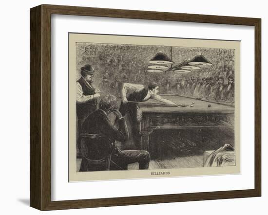 Billiards-null-Framed Giclee Print