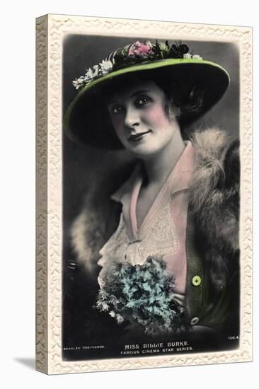 Billie Burke (1886-197), American Actress, Early 20th Century-J Beagles & Co-Stretched Canvas