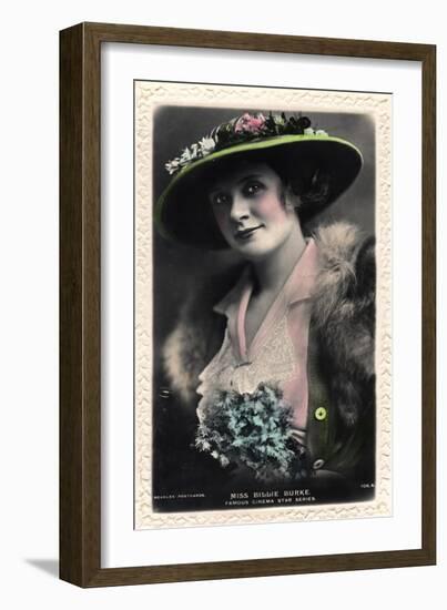 Billie Burke (1886-197), American Actress, Early 20th Century-J Beagles & Co-Framed Giclee Print