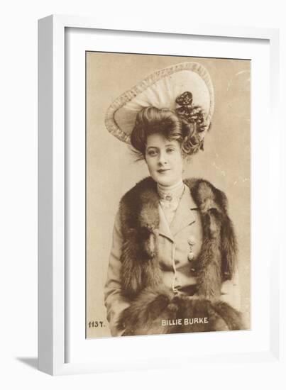 Billie Burke, American Stage and Film Actress-null-Framed Photographic Print