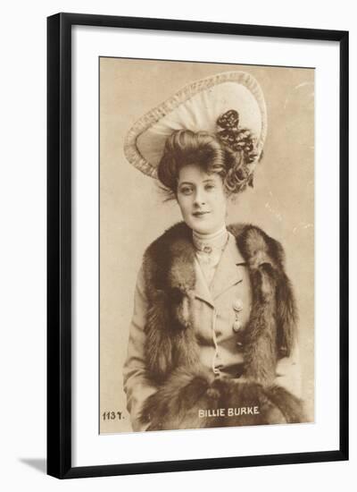 Billie Burke, American Stage and Film Actress-null-Framed Photographic Print
