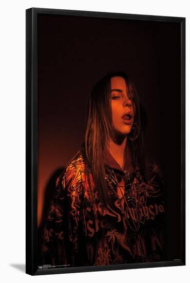 Billie Eilish - Amber-null-Framed Standard Poster