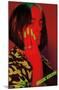 Billie Eilish - Red-null-Mounted Standard Poster