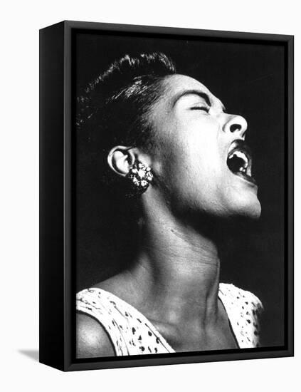 Billie Holiday (1915-1959)-null-Framed Stretched Canvas