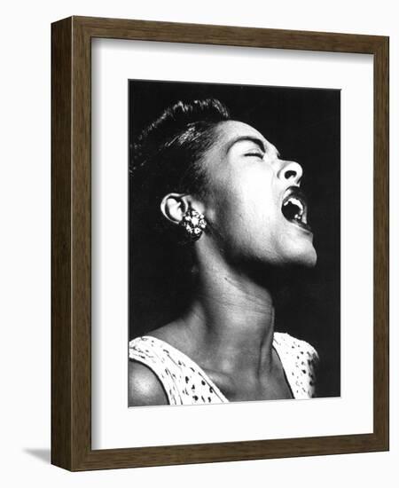 Billie Holiday (1915-1959)-null-Framed Premium Photographic Print