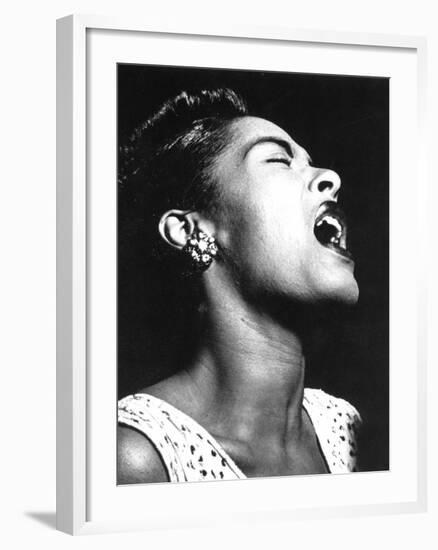 Billie Holiday (1915-1959)-null-Framed Photographic Print