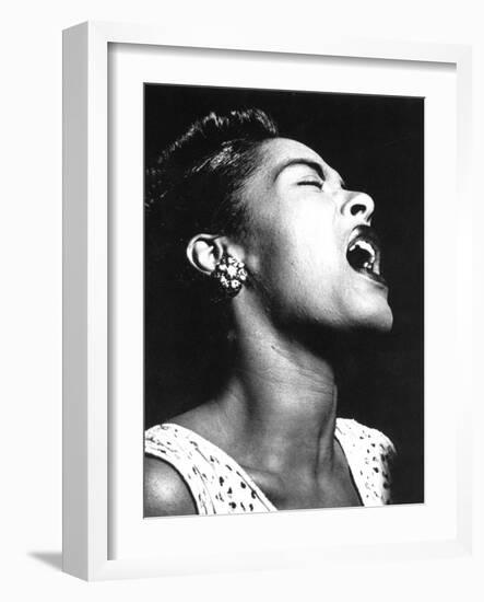 Billie Holiday (1915-1959)-null-Framed Photographic Print