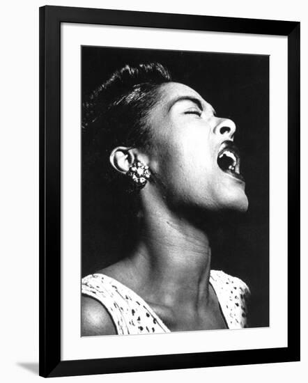 Billie Holiday (1915-1959)-null-Framed Photographic Print