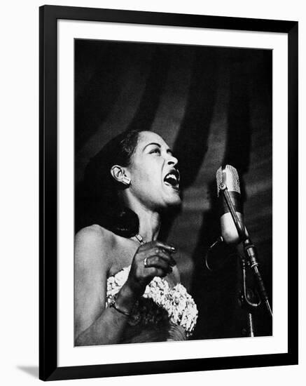 Billie Holiday (1915-1959)-null-Framed Giclee Print