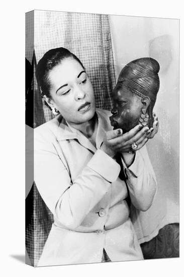 Billie Holiday (1915-1959)-Carl Van Vechten-Stretched Canvas