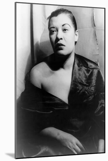 Billie Holiday (1915-1959)-Carl Van Vechten-Mounted Giclee Print