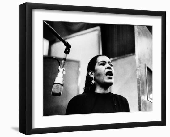 Billie Holiday (1915-1959)-null-Framed Giclee Print