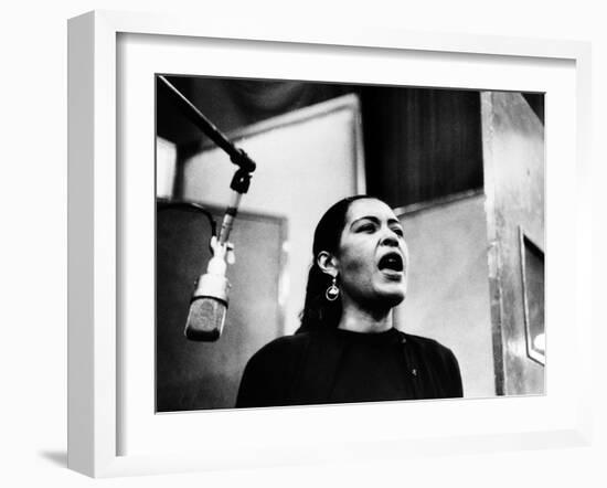 Billie Holiday (1915-1959)-null-Framed Giclee Print