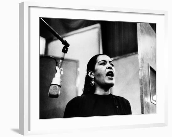 Billie Holiday (1915-1959)-null-Framed Giclee Print