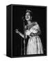 Billie Holiday (1915-59) (B/W Photo)-American Photographer-Framed Stretched Canvas