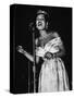 Billie Holiday (1915-59) (B/W Photo)-American Photographer-Stretched Canvas