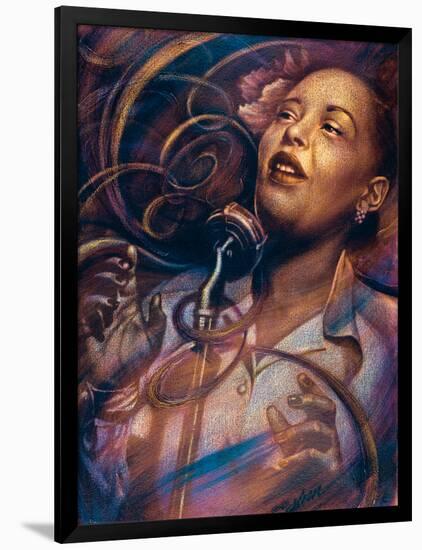 Billie Holiday: Lady Day-Shen-Framed Art Print