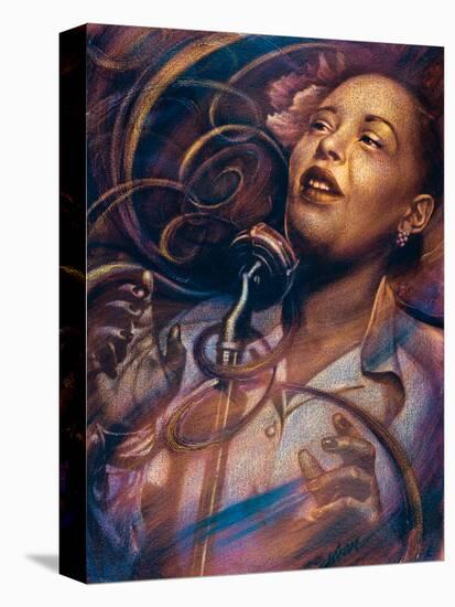 Billie Holiday: Lady Day-Shen-Stretched Canvas