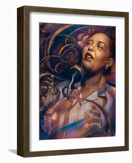 Billie Holiday: Lady Day-Shen-Framed Art Print