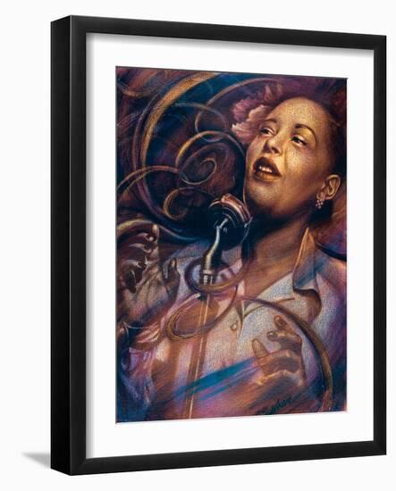 Billie Holiday: Lady Day-Shen-Framed Art Print